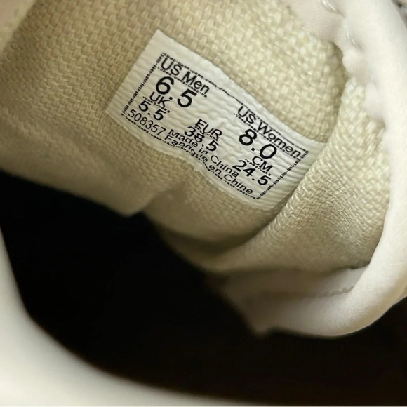 Vans Old Skool Platform Woven Leather Blanc De Blanc 8 - Picture 8 of 8